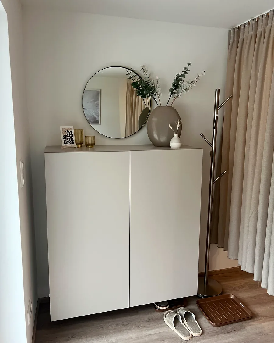 Ruhiger Empfangsbereich im Studio von beautyconcept